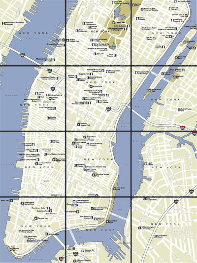 New York City Hotels Map Of New York And Manhattan